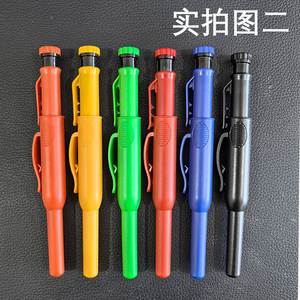 2.8mm Deep <b>Hole</b> <b>Marker</b> Pen Cap DIY Woodworking Scriber Protective Sleeve for Promotional Gifts - Product Image 3