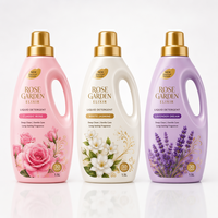 Lessive liquide concentrée Baihe 15-17% en gros pour ingrédients écologiques, parfum frais, pour le lavage