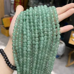 CHENYISHI Wholesale bluk Natural Healing Stone Green Strawberry semi-precious crystal bead natural stone bead