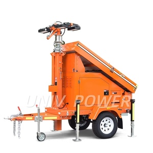Tour d'<span class=keywords><strong>éclairage</strong></span> LED solaire mobile <span class=keywords><strong>autonome</strong></span> résistante aux intempéries 2026 pour applications extérieures et aménagement paysager - Product Image 4