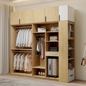 Armoire Japandi entièrement personnalisable, moderne, blanc pur, organisation sur mesure, armoire intégrée, mobilier de dressing - Product Image 4