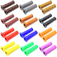 BETOUGH Puños para manillar de motocicleta, estilo retro, 22 mm, antideslizantes, compatibles con ATV, motocicleta, Pit Bike