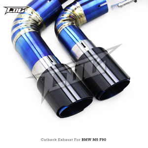 Tubo de escape de titanio COC para BMW M5 F90 G90 <span class=keywords><strong>M8</strong></span> <span class=keywords><strong>M850i</strong></span> 4,4 T 2018-2023 OEM Valvetronic sistema de escape Catback - Product Image 5