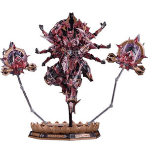 สามก๊กของเล่นทหารเด็กทำจากพีวีซีนิวเคลียร์เคลื่อนที่ได้ <span class=keywords><strong>Lu</strong></span> Bu AO Bing เสือขาว Cao Ren <span class=keywords><strong>Bai</strong></span> Qi Guan Jiang การสะสม - Product Image 5