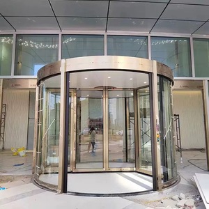 <span class=keywords><strong>Puerta</strong></span> giratoria automática de vidrio corredizo de hoja de <span class=keywords><strong>puerta</strong></span> doble de <span class=keywords><strong>dos</strong></span> alas para Centro Comercial - Product Image 5