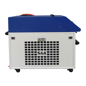 Machine de soudage, de nettoyage et de découpe au laser à fibre 4 en 1 à grande vitesse, petite machine, vente chaude, facile à déplacer - Product Image 3