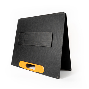 Panel Solar Plegable Portátil de 100W, 24% de Eficiencia, Color Negro, 530x615mm, para Camping al Aire Libre, Precio Directo de Fábrica, Venta al Por Mayor - Product Image 3