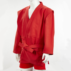 Pantalones Cortos de Lucha <span class=keywords><strong>Sambo</strong></span> para Niños, Adultos, Hombres y Mujeres, Rojo y Azul, Ropa Profesional para Entrenamiento y Competición, 100% Algodón - Product Image 2