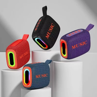 Mini Boombox Portable Étanche IPX-6 avec Éclairage RGB 2026 pour Enceinte Sans Fil 5.3, Batterie Longue Durée 1200mAh, Haut-Parleur Haute Performance