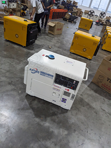 Siêu im lặng Máy phát điện diesel Máy phát điện điện im lặng đơn/ba giai đoạn genset 18kw 15KW 12KW 8KW 6KW 5KW 3KW 50/60Hz - Product Image 4