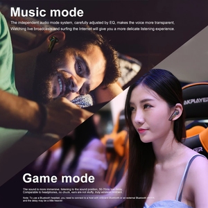 KINGSTAR – écouteurs de jeu à faible latence, commande tactile, sans fil, casque de Sport étanche, écouteurs TWS, lumière rvb - Product Image 4