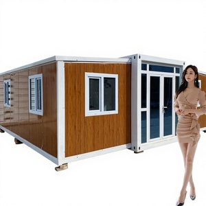 Casa Contenedor Plegable de Lujo, Extensible, Tipo Villa, con Panel Sándwich, de 1 a 4 Dormitorios y Cocina, Portátil y Plegable - Product Image 1