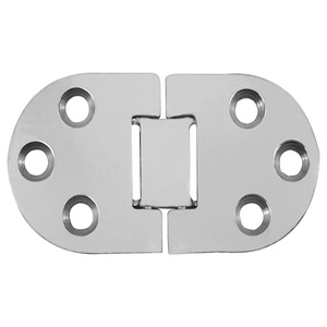 Charnière de porte marine ISURE 72x38x2mm en acier inoxydable pour remplacement et réparation de quincaillerie de bateau - Product Image 1