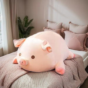 Tùy Chỉnh Kawaii Màu Hồng <span class=keywords><strong>Pig</strong></span> Đồ Chơi Sang Trọng Mềm Anime-Lấy Cảm Hứng Cho Trẻ Em Dễ Thương Thú Nhồi Bông Búp Bê Bán Buôn Quà Tặng Tùy Chọn - Product Image 2