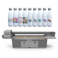 Imprimante 3d à jet d'encre 3,5 pl, imprimante UV à plat pour bouteille, tasse, bougie, impression