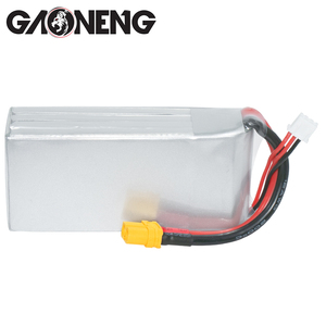 GNB GAONENG แบตเตอรี่ลิเธียม6500MAH 7.6V 2S 70C Cabled XT60 HV LiHV Shorty Pack แบตเตอรี่ LiPo ปรับแต่งรถ RC Drone - Product Image 5