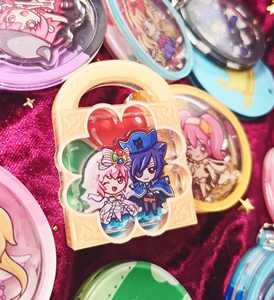 Porte-clés en acrylique OEM ODM Anime Shugo Chara My Guardian Characters <span class=keywords><strong>Shasha</strong></span> - Product Image 2