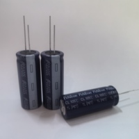 Condensateur électrolytique liquide haute tension Pchicon 120uF 500V pour onduleur photovoltaïque et bornes de recharge - Longue durée de vie, faible ondulation