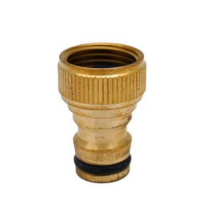 Connettore Rapido Femmina da 1 Pollice in Ottone per Tubi, Accessorio per Irrigazione da Giardino - Product Image 1