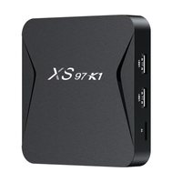 Stok Tersedia XS97 K1 H313 Media Player Android 10 Quad Core 100M Network Dual WiFi Pasokan Grosir
