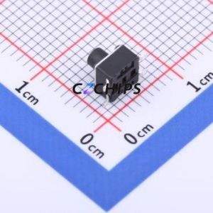 TSC015B05026A02 Tactile Switch SMD-4P,4.5x4.5mm Switch Round Button 2.6N Vertical Mount 4.5mm - Product Image 2