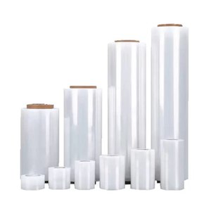 High Quality Hand Stretch Film <strong>Shrink</strong> Wrap Shipping Clear <strong>Plastic</strong> 18" X 1500 Ft Transparent LLDPE Packaging Film Packing - Product Image 1