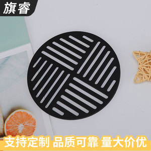 Silicone Heat Insulating Mat Round Coaster For <b>Teacups</b> And Clay Pots Household Use - Product Image 2