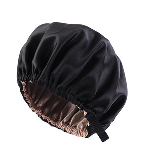 <span class=keywords><strong>Bonnet</strong></span> <span class=keywords><strong>de</strong></span> <span class=keywords><strong>Nuit</strong></span> Réglable Personnalisé Femme, Double Couche Réversible en <span class=keywords><strong>Soie</strong></span> <span class=keywords><strong>Satin</strong></span>ée pour Cheveux Bouclés - Product Image 5