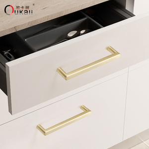 Oukali Modern Chinese Zinc Alloy 128mm <strong>Door</strong> <strong>Knob</strong> 96mm Handle for Kitchen <strong>Bedroom</strong> Bathroom Living Room Closet Wardrobe Drawer - Product Image 5