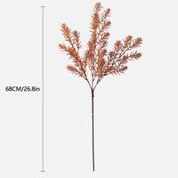 Décorations de mariage en branches artificielles d'automne, fournitures écologiques en plastique blanc durable, 30-100 cm, mur de fleurs intérieur/extérieur