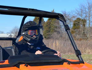 Pare-brise avant complet pour Polaris RZR 1000/<span class=keywords><strong>XC900</strong></span>/XP Turbo, matériau PMMA, épaisseur 5 mm - Product Image 3