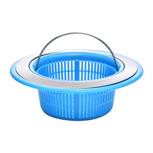 Plastic <b>Kitchen</b> Sink Filter Basket With Drain Strainer For Vegetable Washing And Anti <b>Clogging</b> Protection - Product Image 2