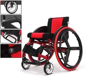 Fauteuil roulant de Sport de haute qualité, Sport actif, fauteuil roulant léger en aluminium manuel de 24 pouces - Product Image 1
