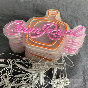 Enseigne néon Aile d'ange, Décoration murale de bar, Lumières LED pour bière et whisky, Publicité, pour Cave des Hommes, Chambre, Maison, Magasin, Pub, Alimenté par USB - Product Image 1