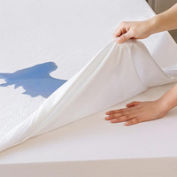 Housse de matelas imperméable à fermeture éclair - Protection de lit entièrement fermée - Imperméable - Anti-poussière - Anti-salissure - Anti-acariens