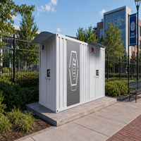 Conteneur de centre de données modulaire testé en usine, 20 et 40 pieds, avec refroidissement en-rangée pour l'IoT agricole