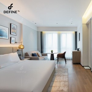 Soluzione Completa <span class=keywords><strong>per</strong></span> <span class=keywords><strong>Arredamento</strong></span> Alberghiero: Set di Mobili Moderni Premium <span class=keywords><strong>per</strong></span> Camere da Letto e Fornitura Completa di Arredi <span class=keywords><strong>per</strong></span> Camere d'Albergo - Product Image 2