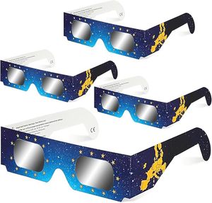 <span class=keywords><strong>Lunettes</strong></span> d'<span class=keywords><strong>éclipse</strong></span> <span class=keywords><strong>solaire</strong></span> en papier en gros, testées ISO 12312-2 et certifiées CE, recommandées par l'AAS, logo personnalisé, Eclipse Europe 2026 - Product Image 3