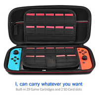 Vente en gros coque rigide sac de rangement portable accessoires de lecteur de jeu vidéo étui de protection de transport Eva
