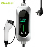 Harga Pabrik Charger EV Portabel 16A 3.5kw Charger Mobil Mobile TIPE 2 Charger Kendaraan Listrik