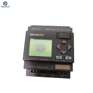 LOGO! Module de contrôle logique PLC 12/24RC, contrôleur logique programmable, module de contrôle industriel, sortie relais 24V DC, compact - Product Image 1