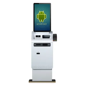 Crypto card dokunmatik ekran kiosk ile kripto atm makinesi bankamatik para değişimi çekilme ödeme makinesi