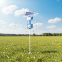 Lampe Solaire Anti-Insectes IoT Agricole 4G WiFi UV LED – Éclairage Intelligent de Contrôle des Nuisibles pour Ferme et Verger