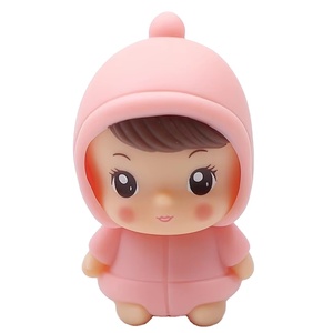 ตุ๊กตาพลาสติก PVC 3 มิติ ลายการ์ตูนน่ารัก OEM ของเล่นฟิกเกอร์แอคชั่นสำหรับเด็กผู้หญิง ตัวละครอนิเมะขนาดเล็กแบบกำหนดเองสำหรับตกแต่ง - Product Image 1