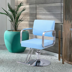 Silla <span class=keywords><strong>de</strong></span> peluquero blanca para <span class=keywords><strong>peluquería</strong></span>, elevador <span class=keywords><strong>de</strong></span> asiento <span class=keywords><strong>de</strong></span> <span class=keywords><strong>corte</strong></span> <span class=keywords><strong>de</strong></span> <span class=keywords><strong>pelo</strong></span> <span class=keywords><strong>de</strong></span> belleza <span class=keywords><strong>de</strong></span> Metal y función <span class=keywords><strong>de</strong></span> asiento grueso para hoteles - Product Image 2