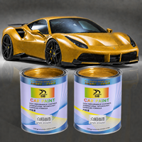 Peinture automobile 1K à effet nacré riche pour une bonne couverture de la carrosserie, idéale pour les travaux de réparation automobile