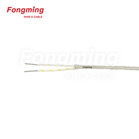 Kawat Sensor Suhu Tinggi, Perisai Isolasi Serat Kaca Tipe J FEP / PFA / PTFE