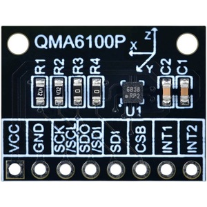 Módulo Acelerómetro de 3 Ejes QMA6100P, Placa de Prueba, Contador de Pasos por Hardware IIC SPI, Placa de Evaluación - Product Image 2