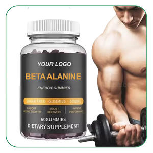 Ausreson OEM Preworkout Creatin <span class=keywords><strong>Beta</strong></span> Alanin suplemen energi <span class=keywords><strong>Beta</strong></span> <span class=keywords><strong>Alanine</strong></span> Gummies - Product Image 1