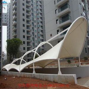 T C <b>TENT</b> Membrane Structure <b>Canopy</b> PVC Sun Shade Contemporary Design Easy Installation Architecture Solution - Product Image 3